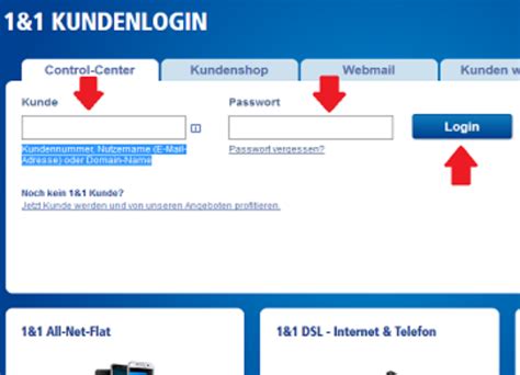 1&1 kundenlogin.